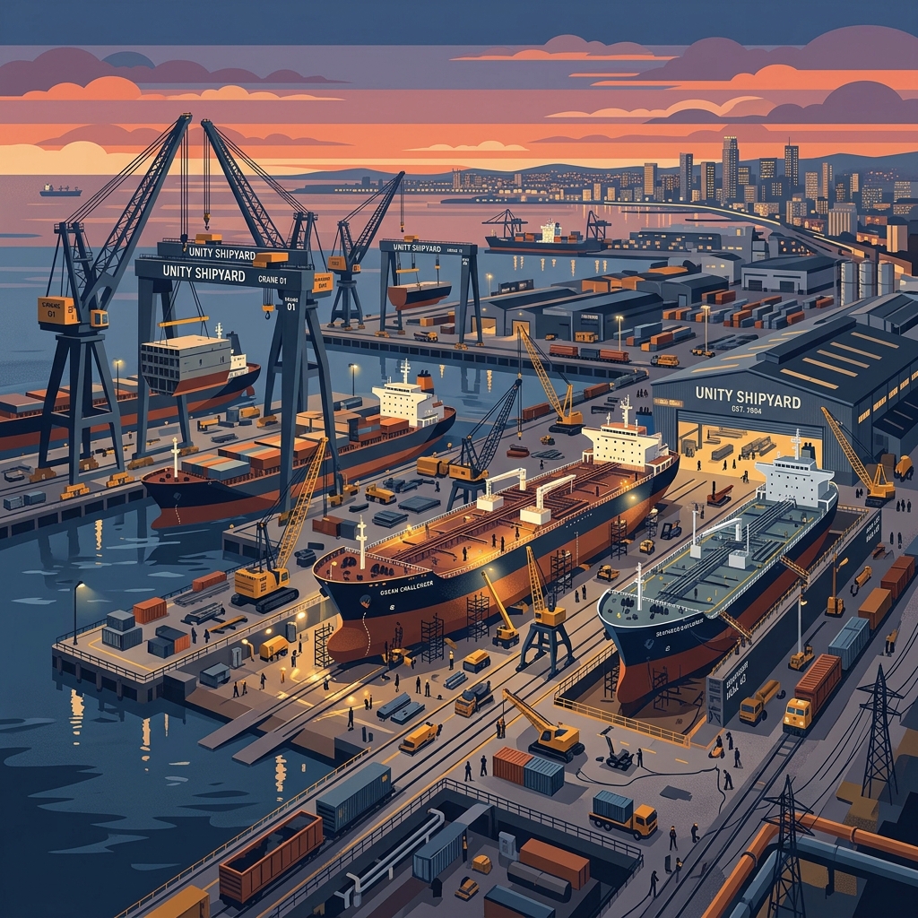 Shipyards industry